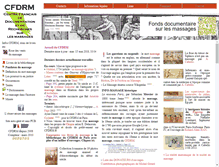 Tablet Screenshot of cfdrm.fr